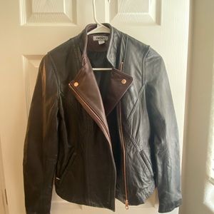 DKNY Leather jacket 100% lamb skin